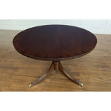 42" Round Mahogany Table