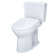 Drake® 1.28 GPF Auto Flush Elongated Floor Mounted 89 lbs Weight Two-Piece Toilet (Seat Included)