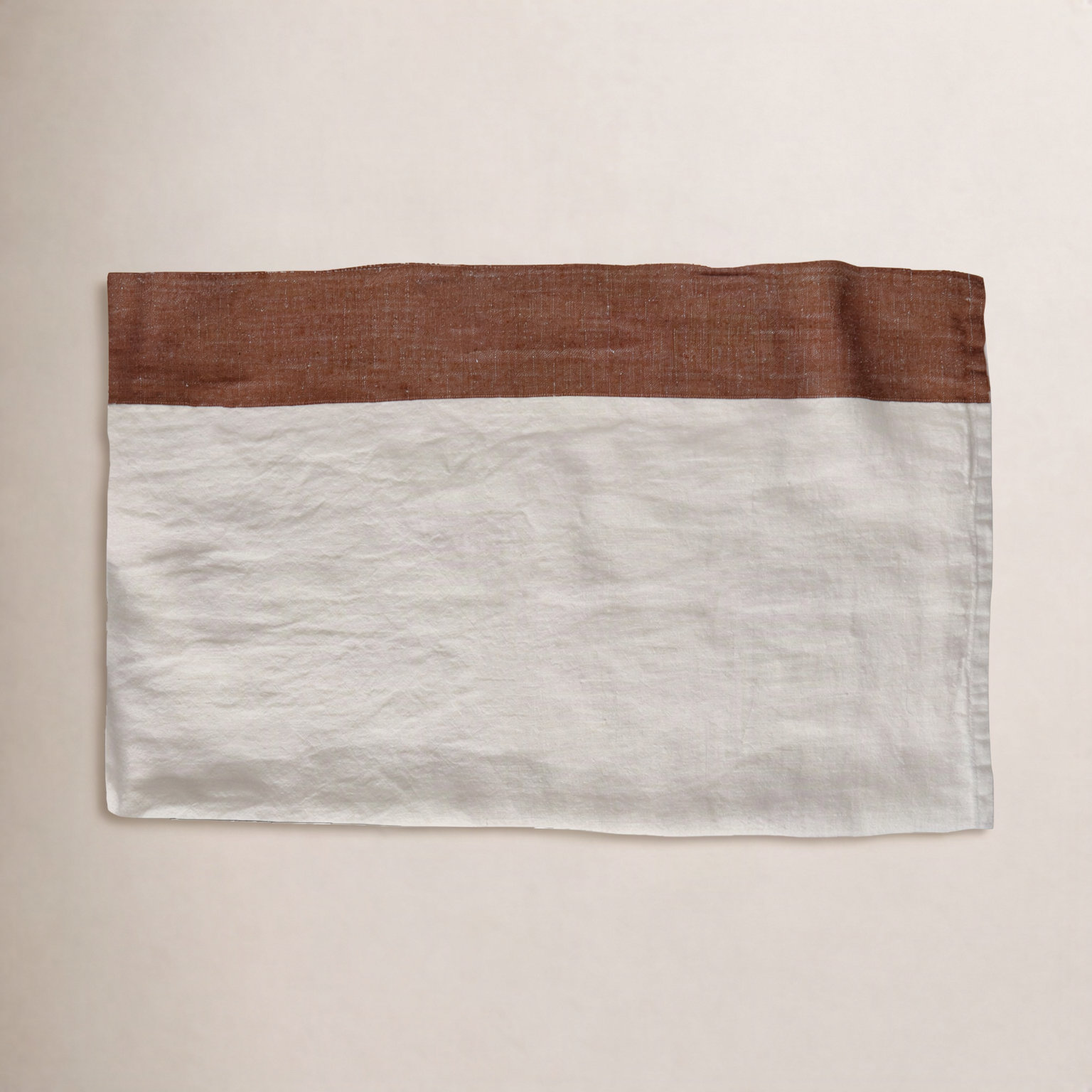 Reversible Linen Placemat, White