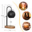 Chauffe-table en verre 15,3 po H