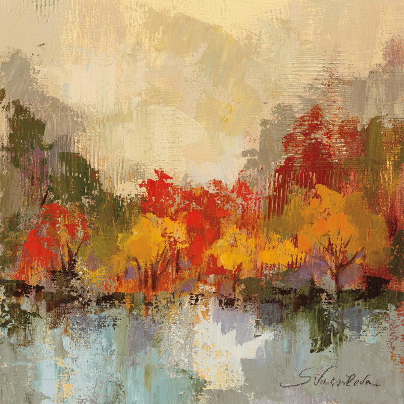 Automne Riverside II, H 20 po x l 20 po