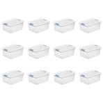 Contenant de boîte de rangement en plastique transparent Stérilite