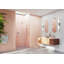 Umbra 47.75 in. x 78 in. Fully Frameless Wall Hinge Towel Bar Shower Door-1803746550
