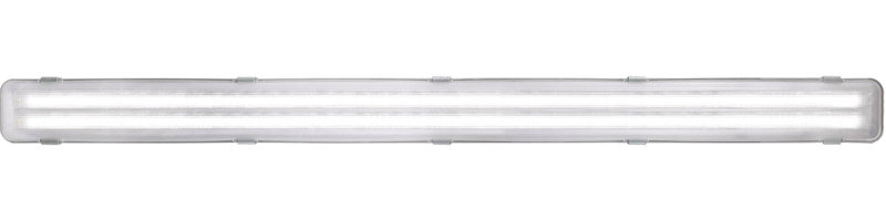 2 - Bulb Integrated LED Outdoor Flush Mount, 9cm H x 66cm W x 11.8cm D