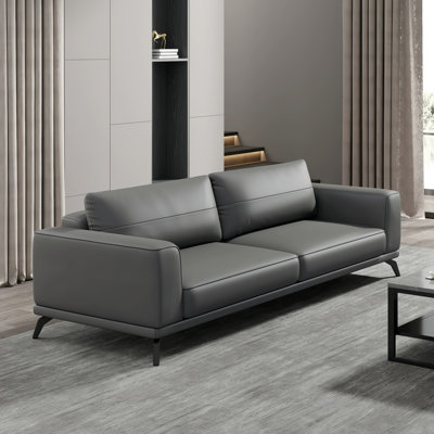 Light luxury solid wood sofa