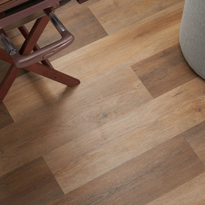 Lujo 48" x 6" x 4.5mm Rigid Click-Lock Luxury Vinyl Tile Flooring (27.39 Sq. Ft. / Case)