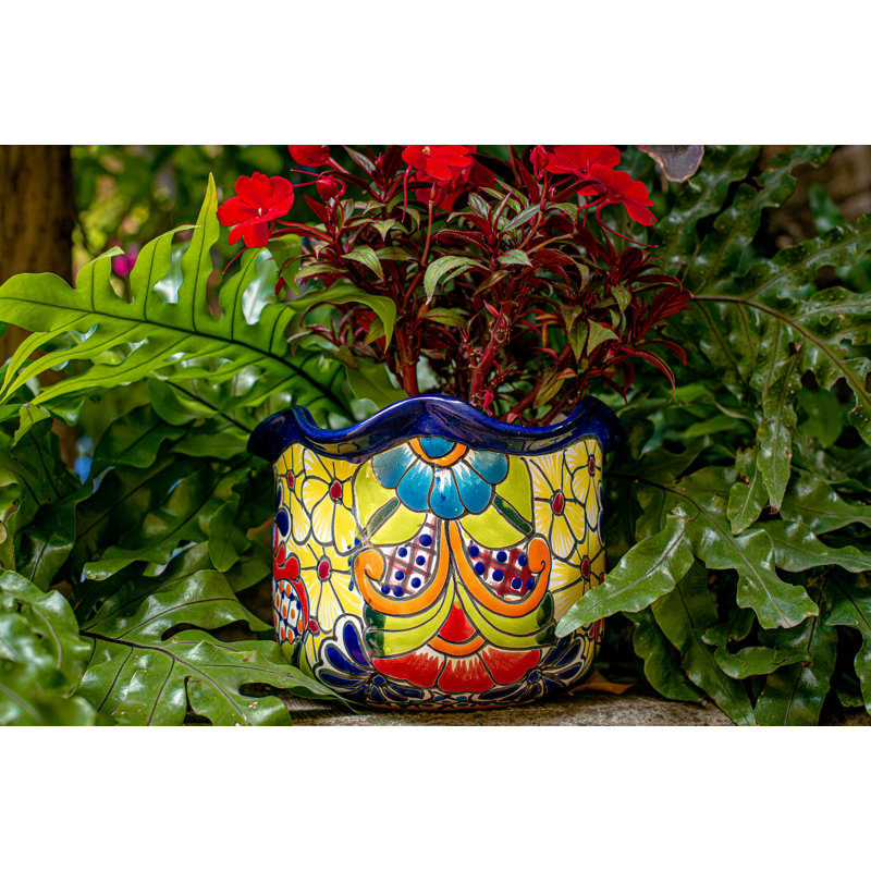 Talavera 9" Ceramic Pot Planter