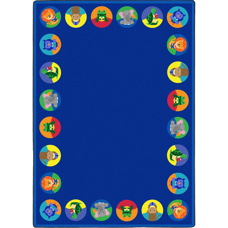 Tapis Animal Readers par Joy Carpets, Rectangle 5 pi 4 po x 7 pi 8 po