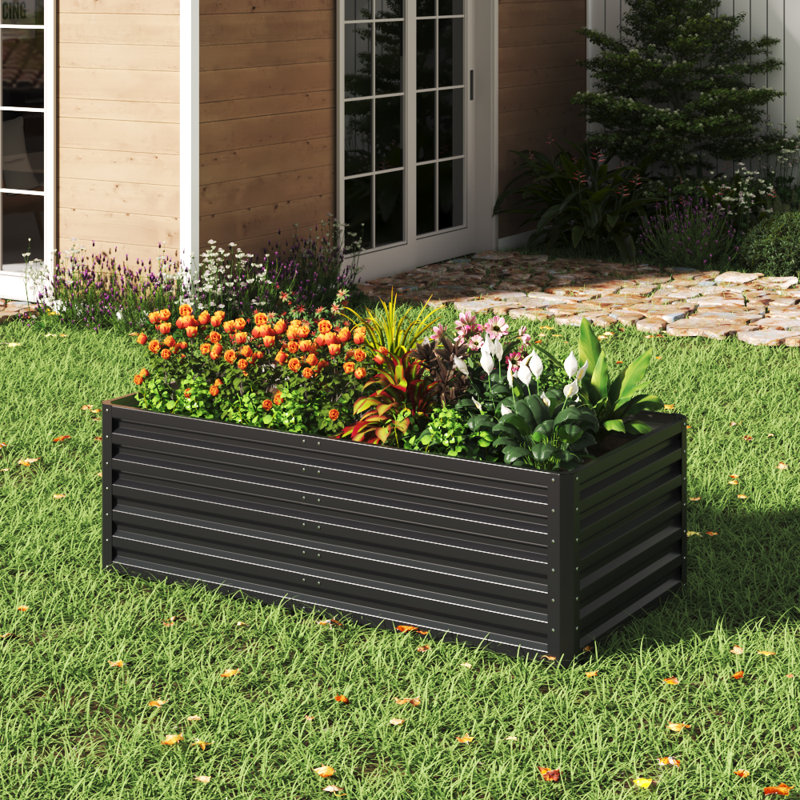 Bikram 180cm W Metal Planter Box