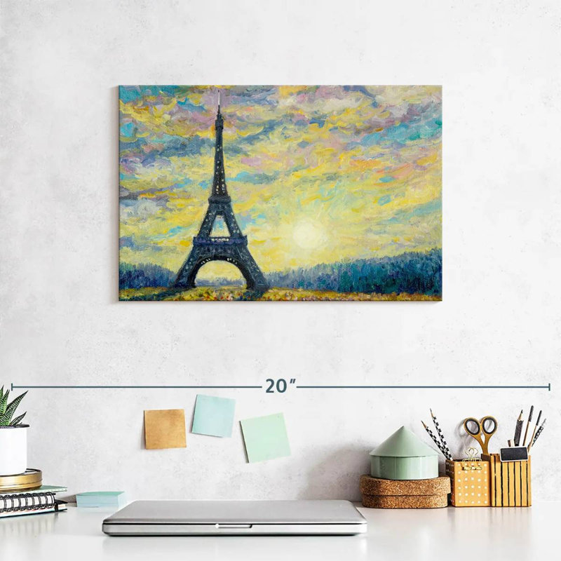 Lilie Eiffel Tower, 8" H x 12" W