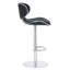 Cevennes Swivel Upholstered Adjustable Height Counter Stool with Metal Frame-553244368