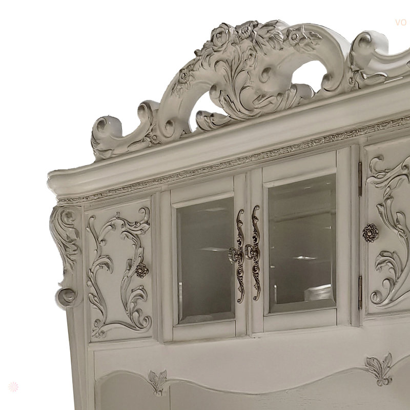 Bureau d'ordinateur et huche Dresden