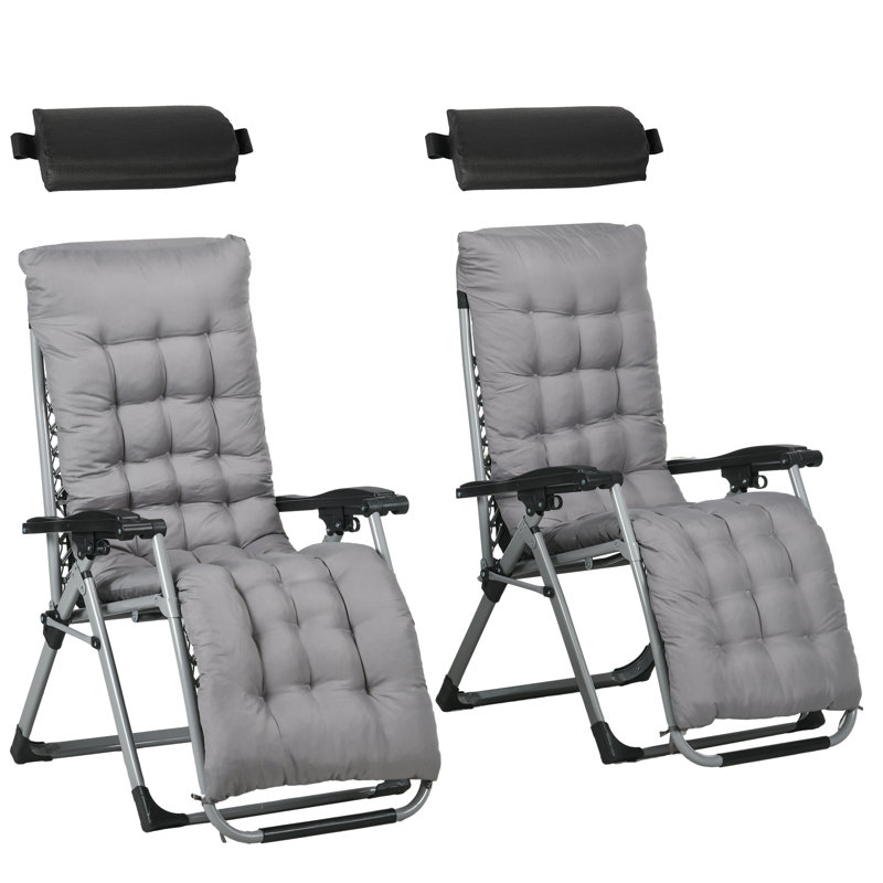 Coussin de chaise inclinable et inclinable, Gris