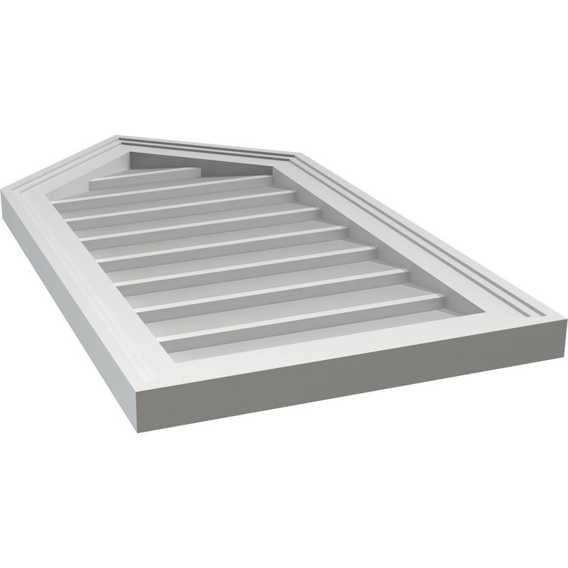 Ventilateur à pignon en uréthane non-fonctionnel Signature, H 30 po x l 16 po x P 1,5 po