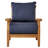 Summerton Teak 4 - Person Patio Conversation Set with Cushions-65140594