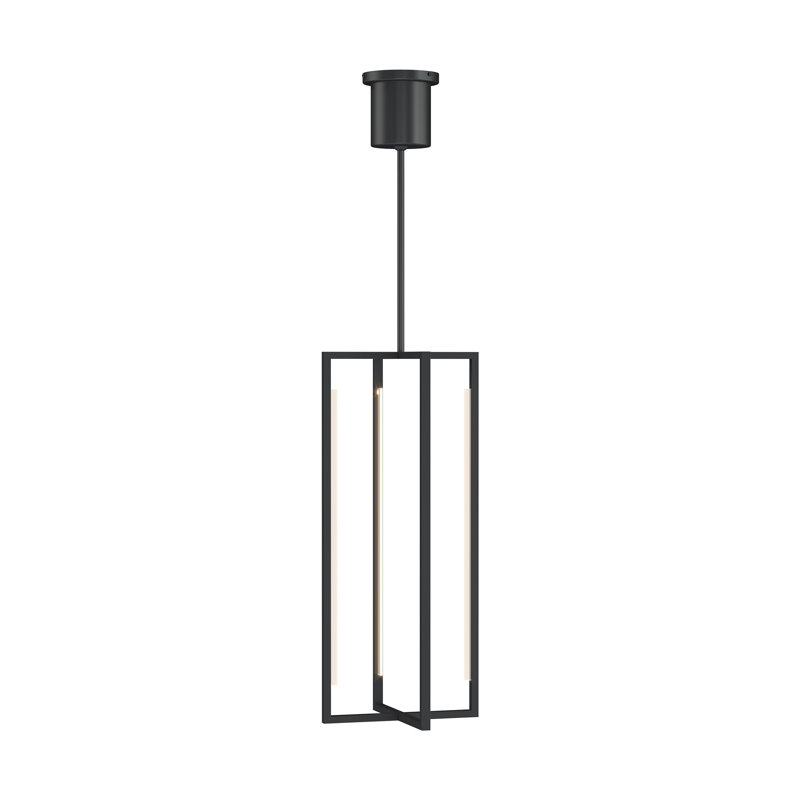 Kenway 1 - Light LED Pendant, Nightshade Black