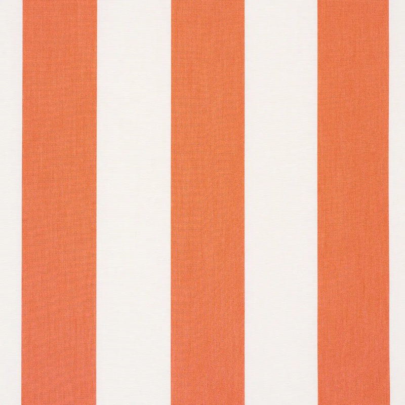 Tissu rayé Andy, Orange