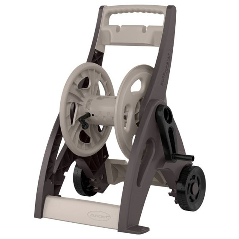 Suncast Hosemobile 175 ft. Retractable Wheeled Hose Reel Cart in Beige