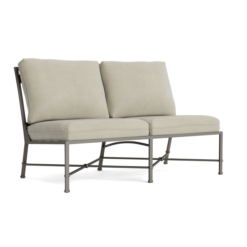 Venetian Outdoor 2 - Seat Loveseat, Fusion Neptune, Mica