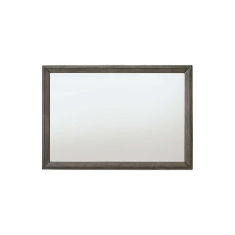 Escher Gray Oak Finish Mirror