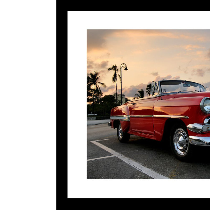 Vintage Chevy Style - Photographie avec cadre photo