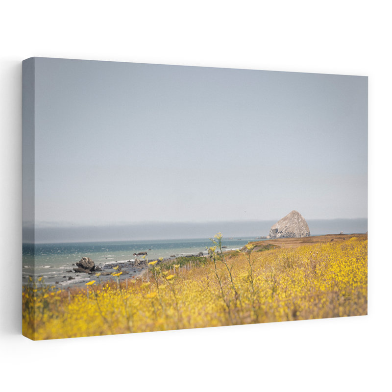 Rocky Coast Days Coastal Blue Beach Coast, H 60 po x l 40 po