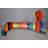 Modern Graffiti Looking Weenie Dachshund Dog Statue From Resin  25" X 10" X 15"H