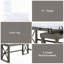 Bureau d'écriture avec plateau relevable Stamant