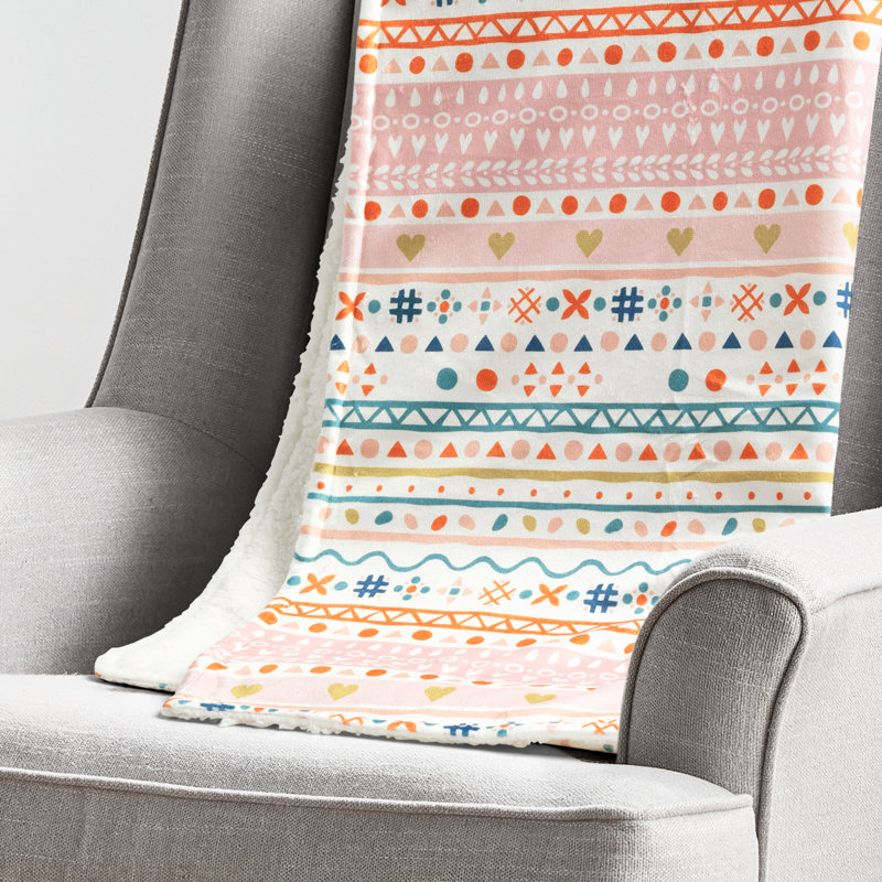 Couverture pour bébé en polyester , 40 po x 30 po
