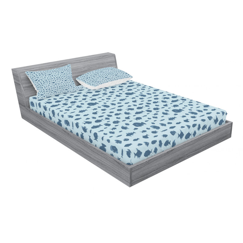 Microfiber Sheet Set, Full Sheet Set with Fitted Sheet