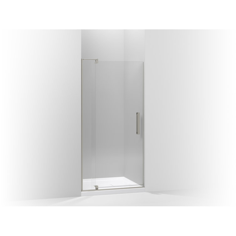 Revel 35.8'' x 70'' Pivot Shower Door with CleanCoat® Technology