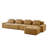 153" L-Shaped Modular Sectional Sofa-875790459
