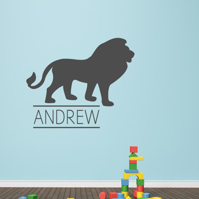 Adhésif décoratif lion