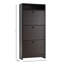 Armoire de rangement pour chaussures tendance avec 3 grands tiroirs rabattables et une surface supérieure spacieuse pour les petits articles