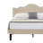 Full Size Bed Frame with Adjustable Headboard, Upholstered Platform Bed, Mattress Foundation, No Box Spring Needed-655101162-662846389