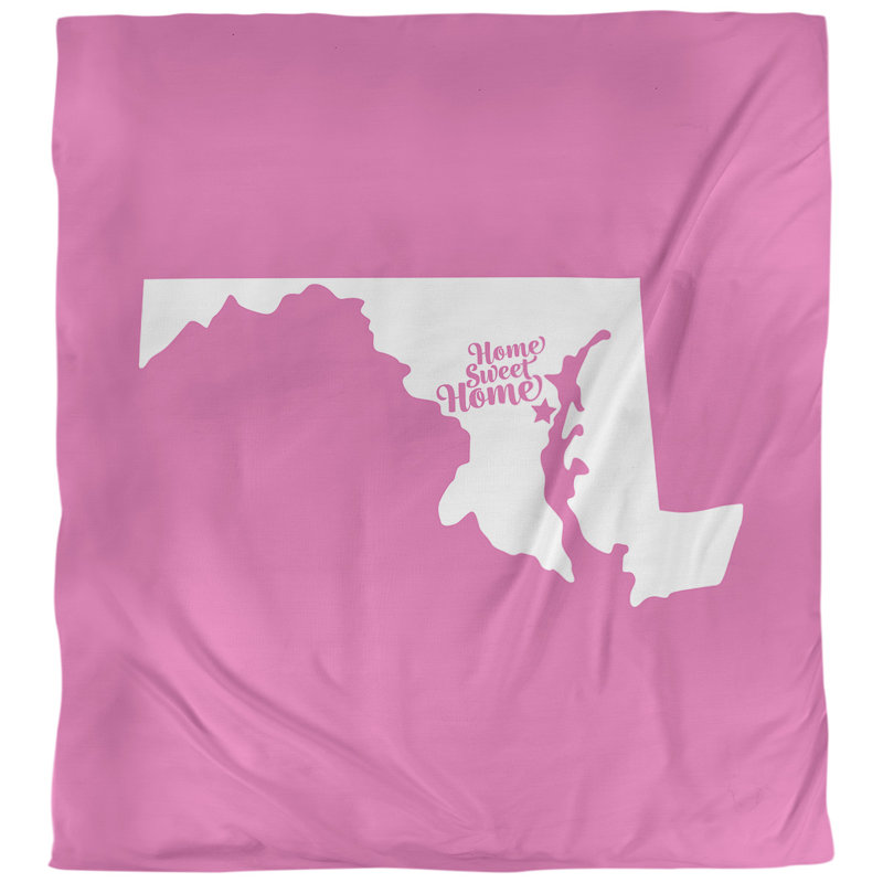 Housse de couette simple doux annapolis home, Housse de couette pour très grand lit, Rose, Polyester brossé