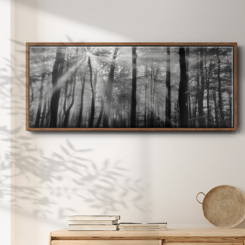 Breaking Through - toile encadrée, H 20 po x l 50 po