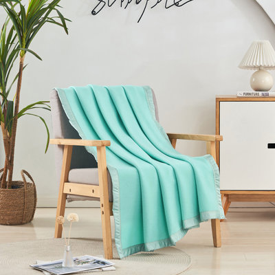 Ahrens Waffle Throw Blanket