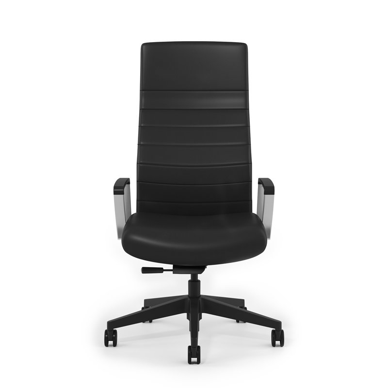 Margot High-Back Executive Chair from 9to5 Seating, Black, Black