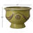 Anduze French Yellow Ceramic Round Planter with Drainage Hole-106669765
