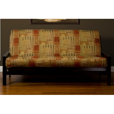 Lenzee Box Cushion Futon Slipcover