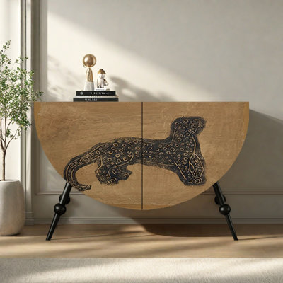 Armoire de rangement semi-circulaire haut de gamme