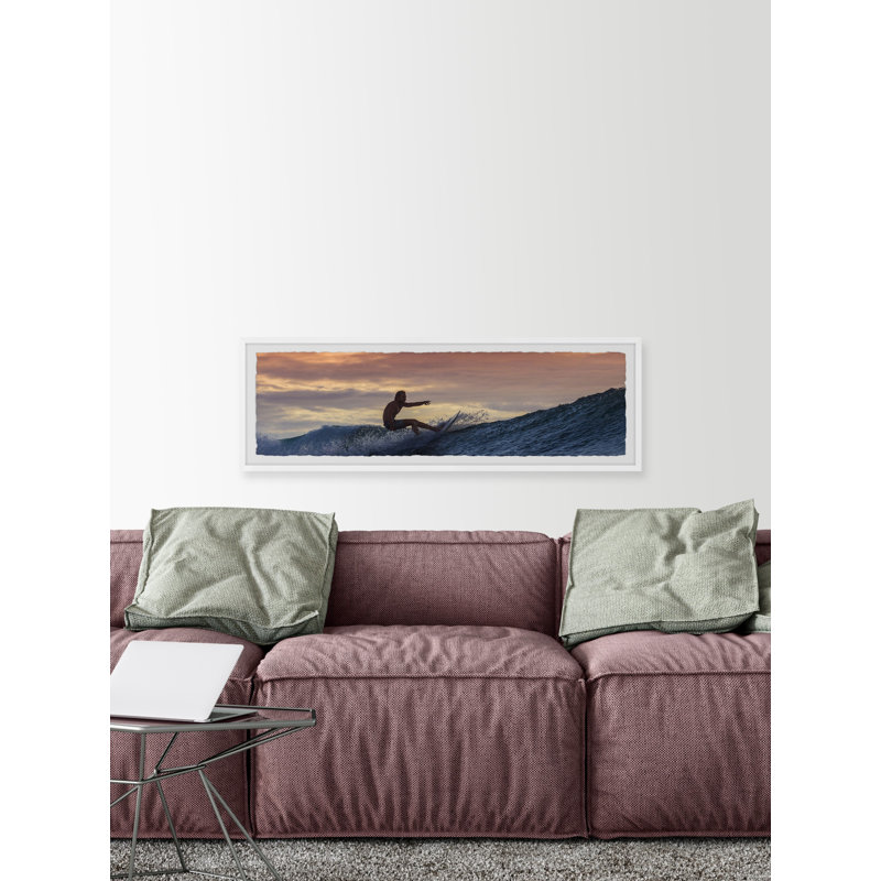 Feel The Waves by Marmont Hill - Single Picture Frame Painting, 25cm H x 76cm W