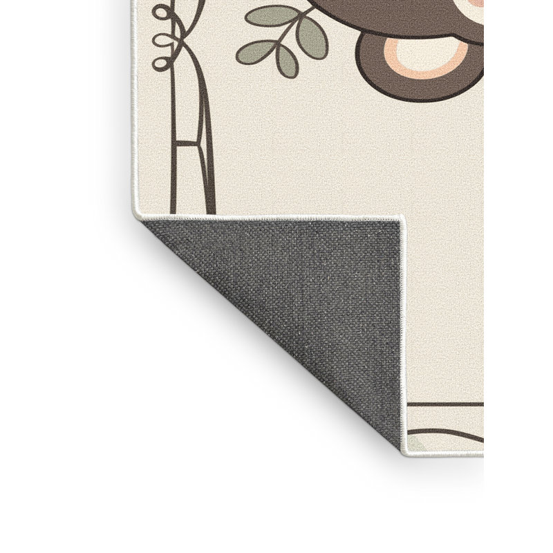 Tapis pour enfants East Urban Home, Rectangulaire 7 pi x 10 pi
