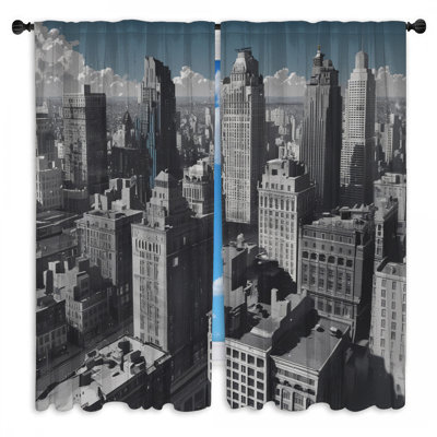 Rideaux gratte-ciel New York City Skyline