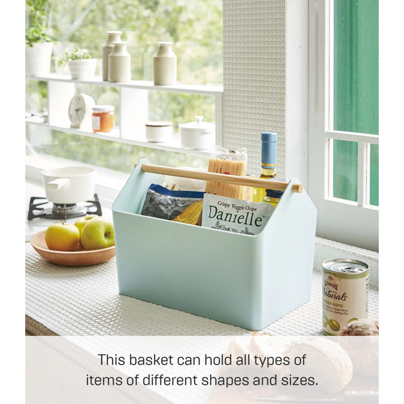 Mint Modern Portable Storage Caddy with Handle