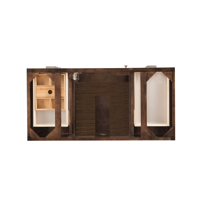 Addison 48'' W Single Bathroom Vanity Base, Mid-Century Acacia
