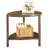 Surbit Triangular 24.9" Tall End Table-1727927224