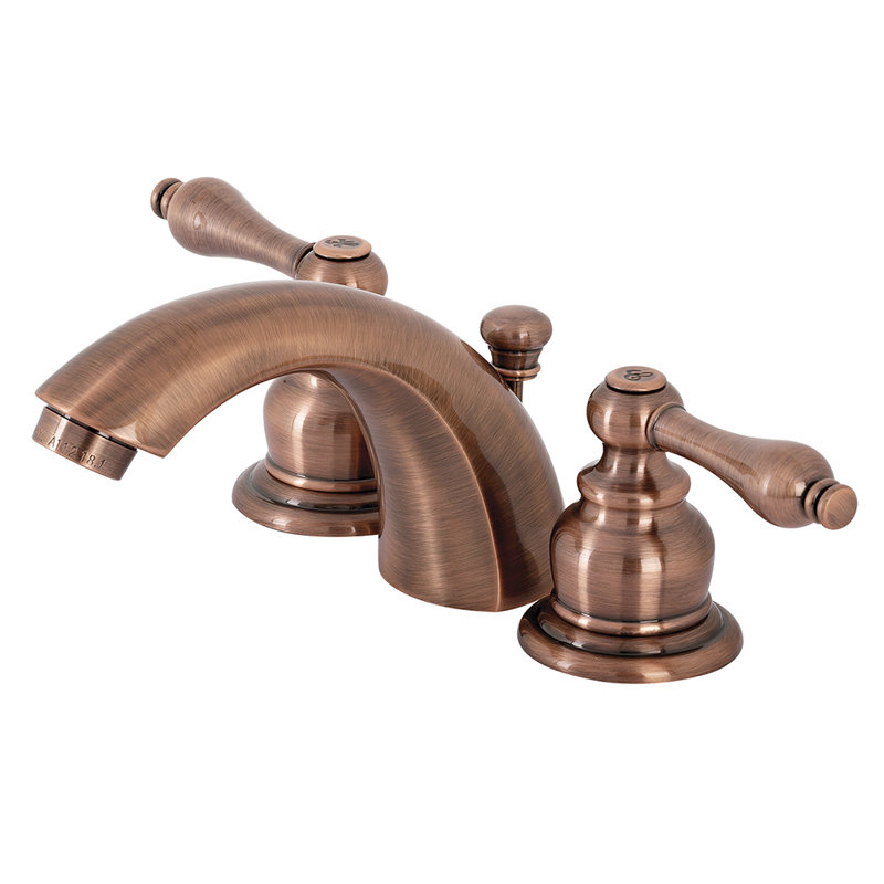 Robinet de salle de bain Kingston, Cuivre antique