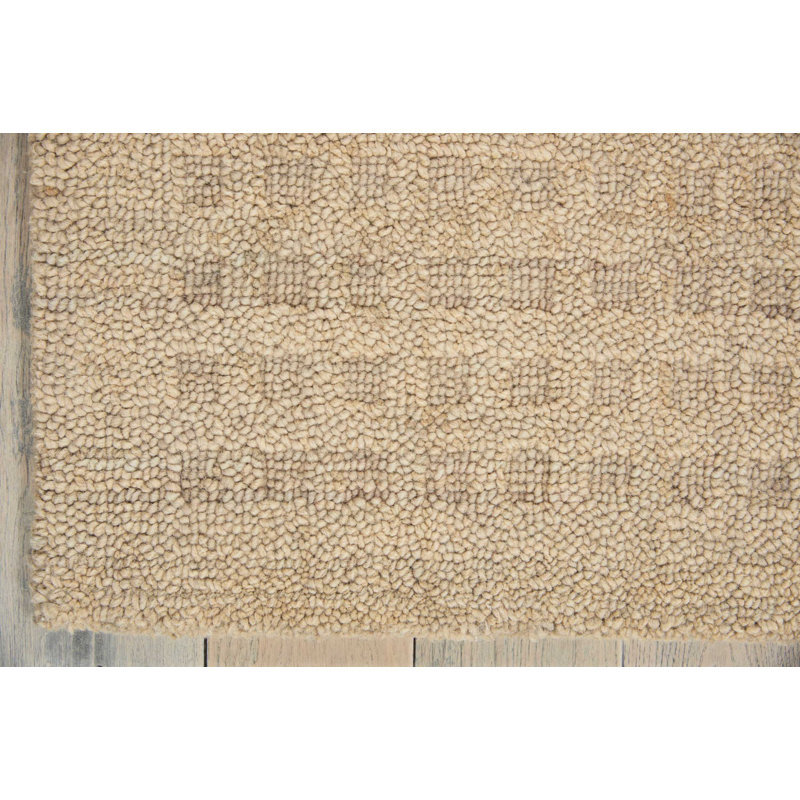 Vespera Wool Checkered Indoor Rug, Rectangle 6'6 x 9'6